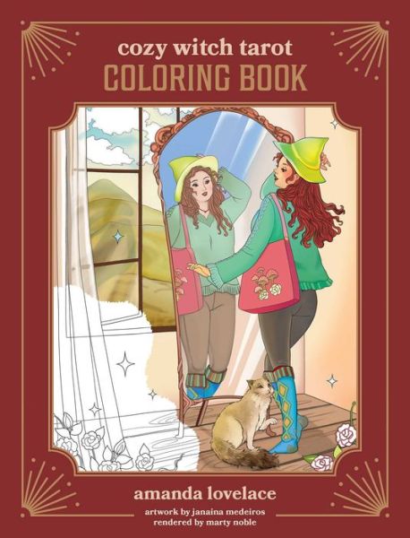 Cozy Witch Tarot Coloring Book - Amanda Lovelace - Bøger - Andrews McMeel Publishing - 9781524876692 - 20. juni 2024