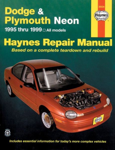 Cover for Haynes Publishing · Dodge &amp; Plymouth Neon (1995-1999) Haynes Repair Manual (USA) (Paperback Book) [3 Revised edition] (2000)