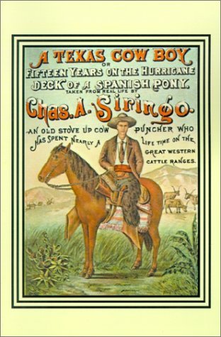 Cover for Charles A. Siringo · Texas Cow Boy, a (Paperback Book) (2001)