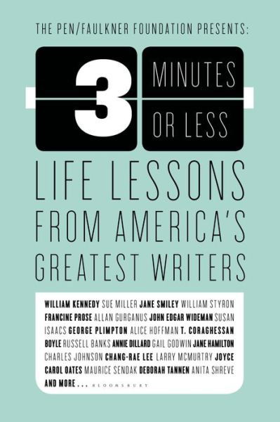 Cover for Bloomsbury · 3 Minutes or Less: Life Lessons from America's Greatest Writers (Paperback Book) (2000)