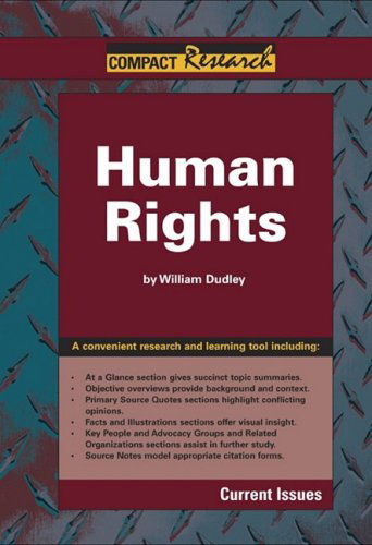 Cover for William Dudley · Human Rights (Compact Research Series) (Hardcover Book) (2008)