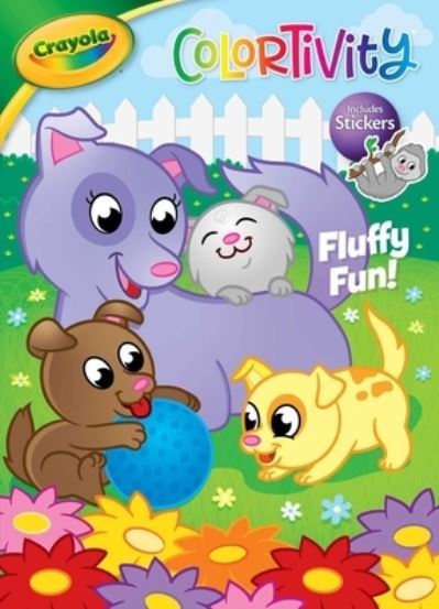 Cover for Editors of Dreamtivity · Crayola Colortivity: Fluffy Fun! (Paperback Book) (2022)