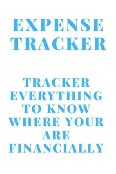 Cover for Tracker Designer · Expense Tracker (Pocketbok) (2020)