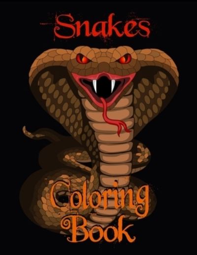 Cover for Alex Dee · Coloring Book - Snakes (Paperback Book) (2019)