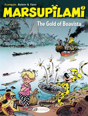 Cover for Franquin · Marsupilami Vol. 7: The Gold of Boavista (Paperback Bog) (2022)
