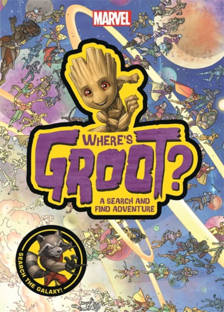 Cover for Marvel Entertainment International Ltd · Where's Groot?: A Marvel search-and-find activity book (Paperback Book) (2024)