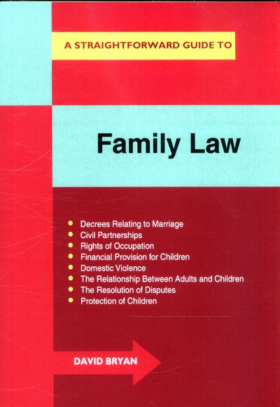 Cover for David Bryan · Family Law: A Straightforward Guide (Paperback Book) [Revised edition] (2017)
