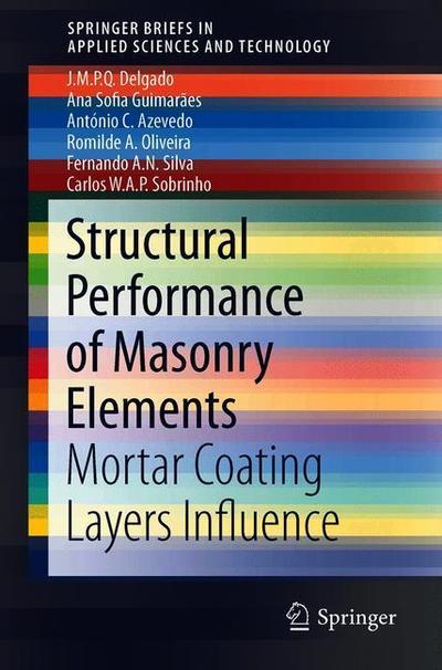 Cover for Delgado · Structural Performance of Masonry Elements (Book) [1st ed. 2019 edition] (2019)