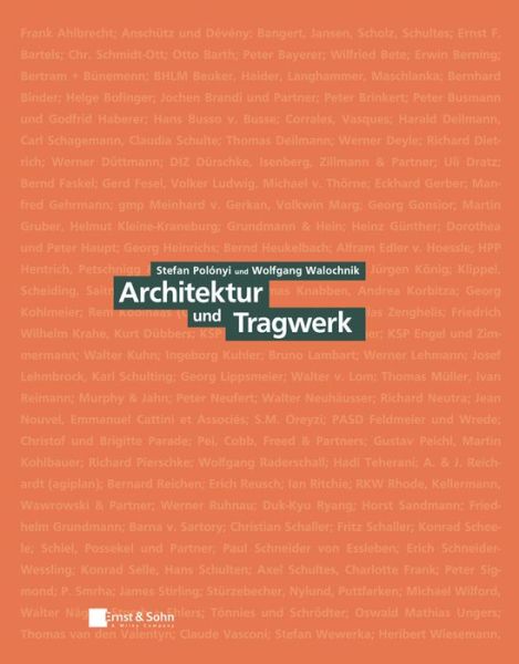 Cover for Stefan Polonyi · Architektur und Tragwerk: Klassiker des Bauingenieurwesens - Klassiker des Bauingenieurwesens (Paperback Book) (2022)