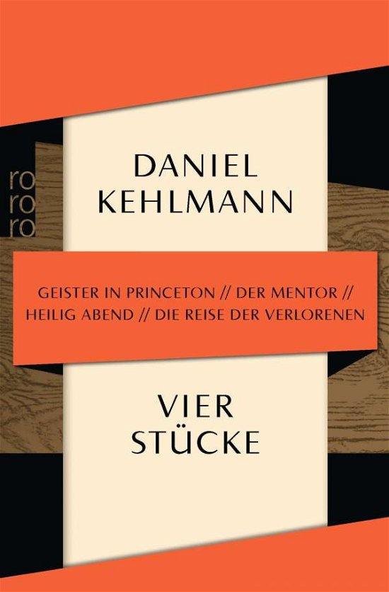 Cover for Kehlmann · Vier Stücke (Bok)