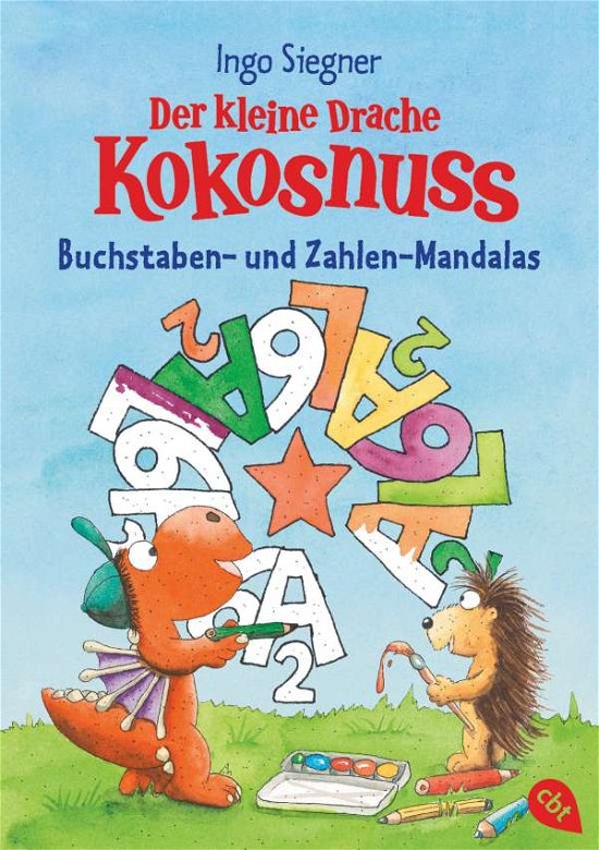 Cover for Ingo Siegner · Der kleine Drache Kokosnuss - Buchstaben- und Zahlen-Mandalas (Paperback Bog) (2021)