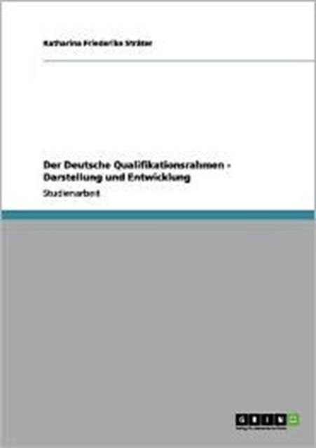 Cover for Sträter · Der Deutsche Qualifikationsrahm (Book) [German edition] (2011)