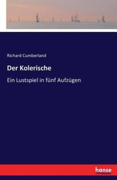 Cover for Cumberland · Der Kolerische (Book) (2016)