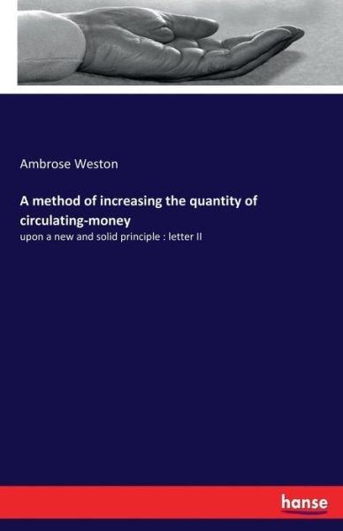 Cover for Weston · A method of increasing the quant (Book) (2017)