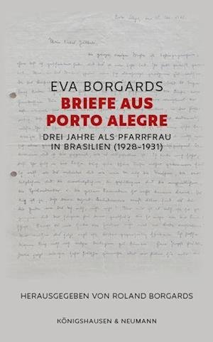 Cover for Eva Borgards · Briefe aus Porto Alegre (Bok) (2022)
