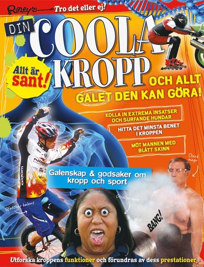 Cover for Amanda Westberg · Din coola kropp : och allt galet den kan göra (Paperback Book) (2017)