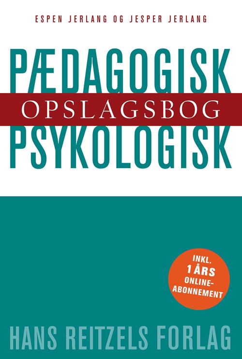 Cover for Espen Jerlang; Jesper Jerlang · Pædagogisk-psykologisk opslagsbog (Hæftet bog) [3. udgave] (2011)