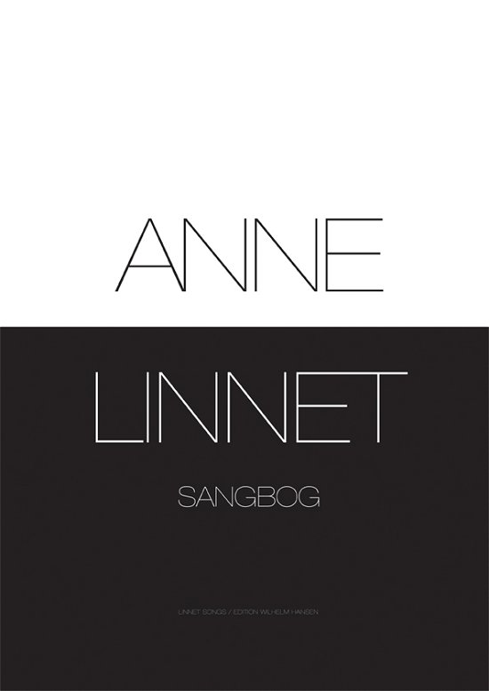 Cover for Anne Linnet · Anne Linnet Sangbog (Spiralbok) [1. utgave] [Spiralryg] (2011)