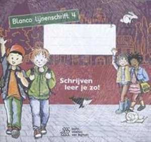 Cover for Henk Schweitzer · Schrijven leer je zo! - Blanco lijnenschrift 4 - set van 5 ex. (Taschenbuch) (2020)