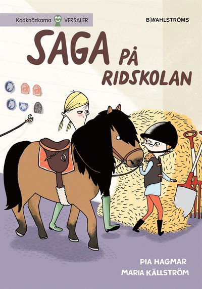 Cover for Maria Källström Pia Hagmar · Saga på ridskolan (ePUB) (2015)