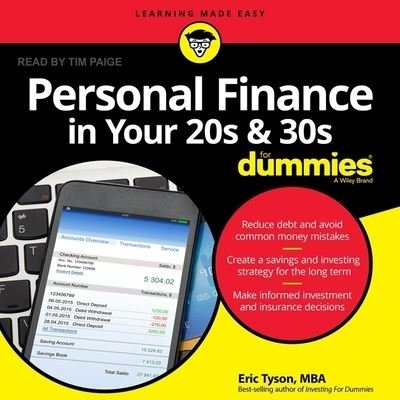 Personal Finance in Your 20s and 30s for Dummies - Mba - Music - TANTOR AUDIO - 9798200307692 - September 10, 2019