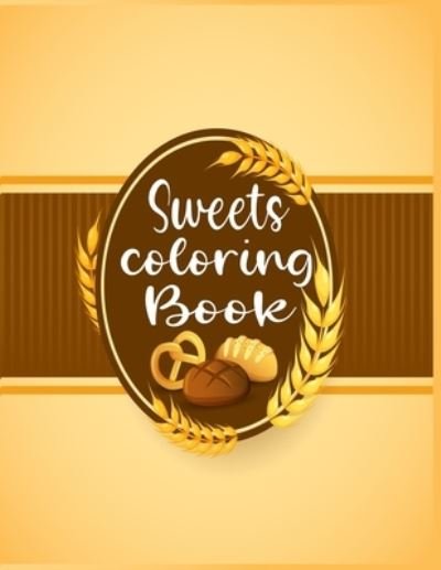Cover for Nr Grate Press · Sweets Coloring Book (Paperback Bog) (2020)