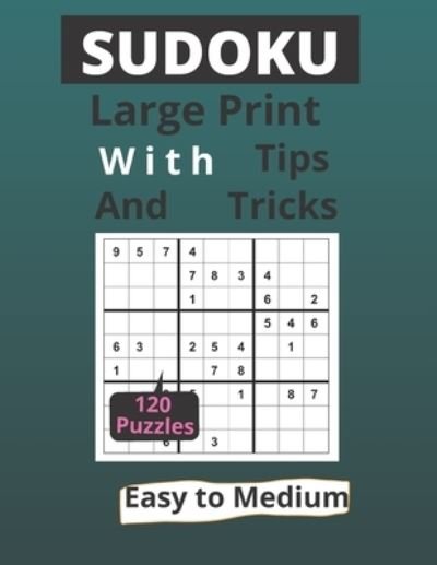 Cover for Msudoku Edition · Sudoku Large Print With Tips and Tricks (Paperback Bog) (2021)
