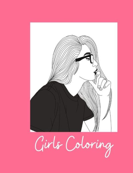 Cover for Bouhmid · Girls Coloring (Paperback Book) (2021)