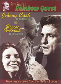 Cover for Rainbow Quest: Johnny Cash &amp; Roscoe Holcombe (DVD) (2005)