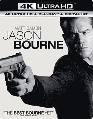 Cover for Jason Bourne (4K Ultra HD) (2016)