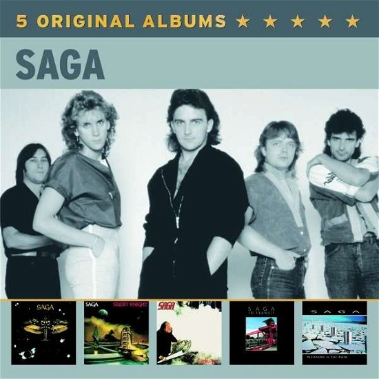 Cover for Saga · 5 Original Albums (CD) (2015)