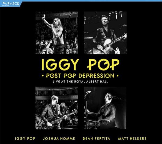 Cover for Iggy Pop · Post Pop Depression: Live at the Royal Albert Hall (Blu-ray/CD) (2016)