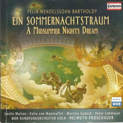 Cover for Mendelssohn-bartholdy / Malton / Gadeck · Midsummer Night's Dream (CD) (2001)