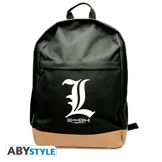 Cover for Abystyle · DEATH NOTE - Sac à dos - L symbol (MERCH) (2019)