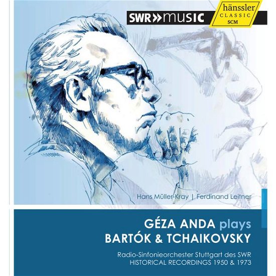 Geza Anda Plays Bartok & Tchaikovsky - Bartok / Tchaikovsky / Muller-kray / Leitner - Musik - HANSSLER - 4010276026693 - 25 mars 2014