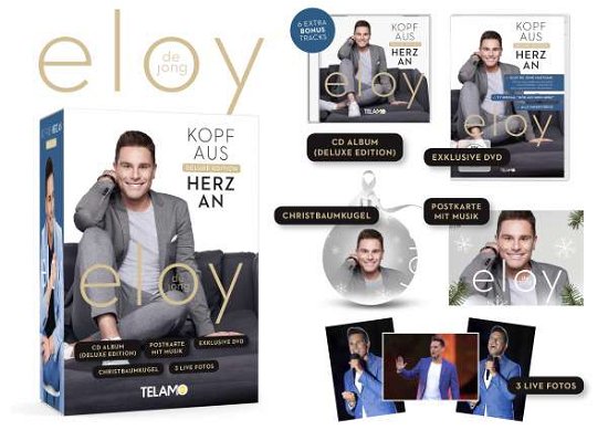 Kopf Aus - Herz an (Fanbox Deluxe-edition) - Eloy De Jong - Musique - TELAMO - 4053804206693 - 5 octobre 2018