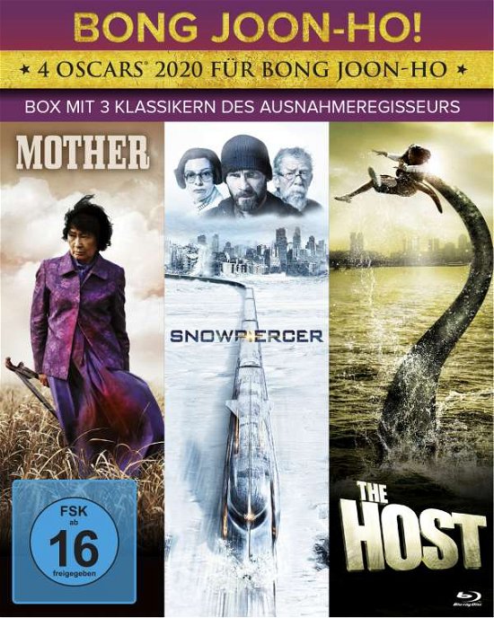 Cover for Bong Joon-ho · Bong Joon-ho!-box Mit Seinen 3 Klassikern the Ho (Blu-ray) (2020)