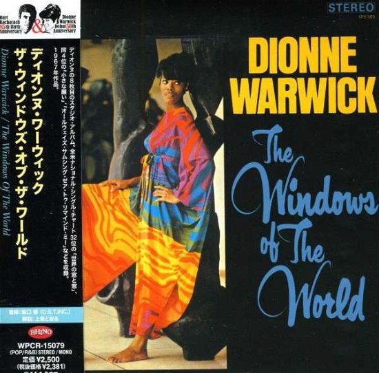 Cover for Dionne Warwick · Windows Of The World (CD) [Bonus Tracks, Remastered edition] (2013)