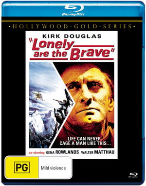 Cover for Lonely Are the Brave (Blu-ray) (2021)