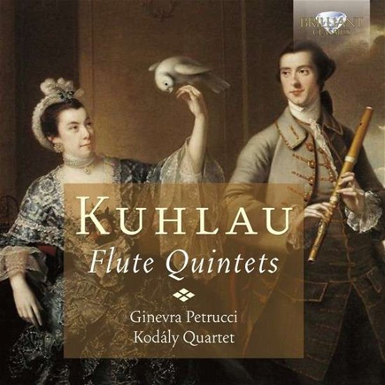 Flute Quintets - Kuhlau / Petrucci / Kodaly Quartet - Musik - Brilliant Classics - 5028421947693 - 28. januar 2014