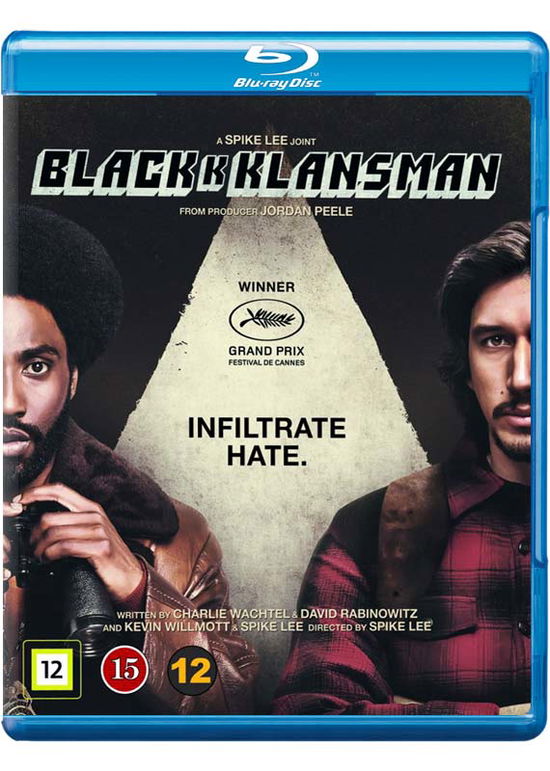 Cover for Blackkklansman (Blu-Ray) (2019)