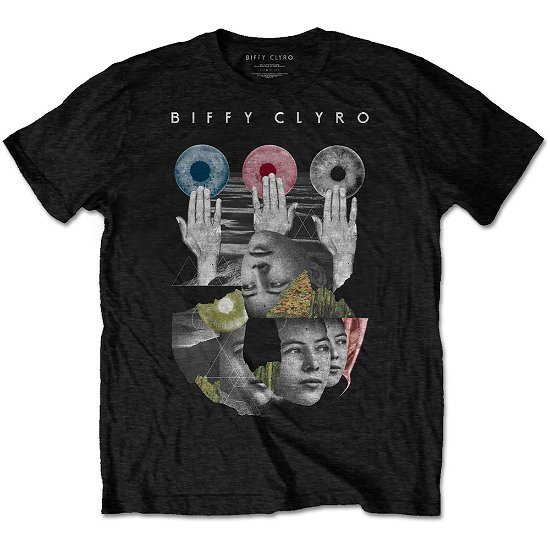 Cover for Biffy Clyro · Biffy Clyro Unisex T-Shirt: Hands (T-shirt) [size S] [Black - Unisex edition]