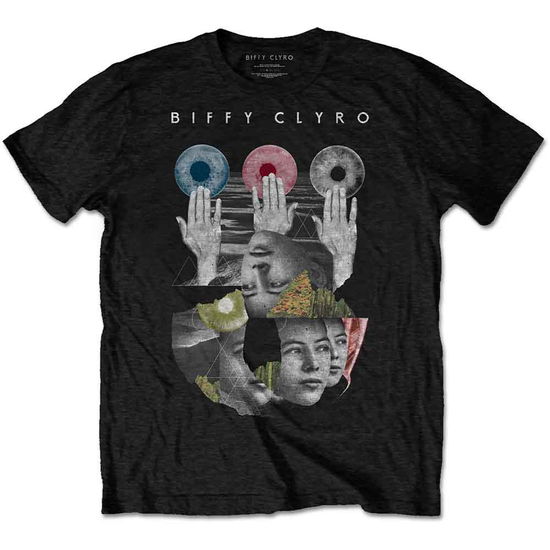 Biffy Clyro Unisex T-Shirt: Hands - Biffy Clyro - Produtos -  - 5056368629693 - 