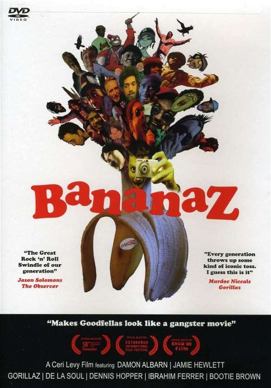 Bananaz [DVD] (2009) Gorillaz; Ceri Levy (japan import) - Same - Elokuva - 101 Distribution - 5099996403693 - tiistai 23. kesäkuuta 2009