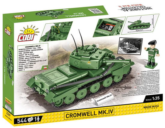 Cover for Cobi  World War II  Cromwell MKIV 544 pcs Not For Sale In Hungary Toys (MERCH)