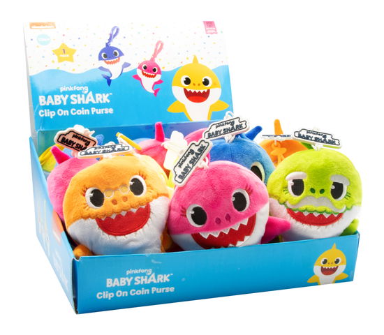 Cover for Baby Shark: Joy Toy · Clip On Peluche Con Cerniera (Assortimento) (MERCH)