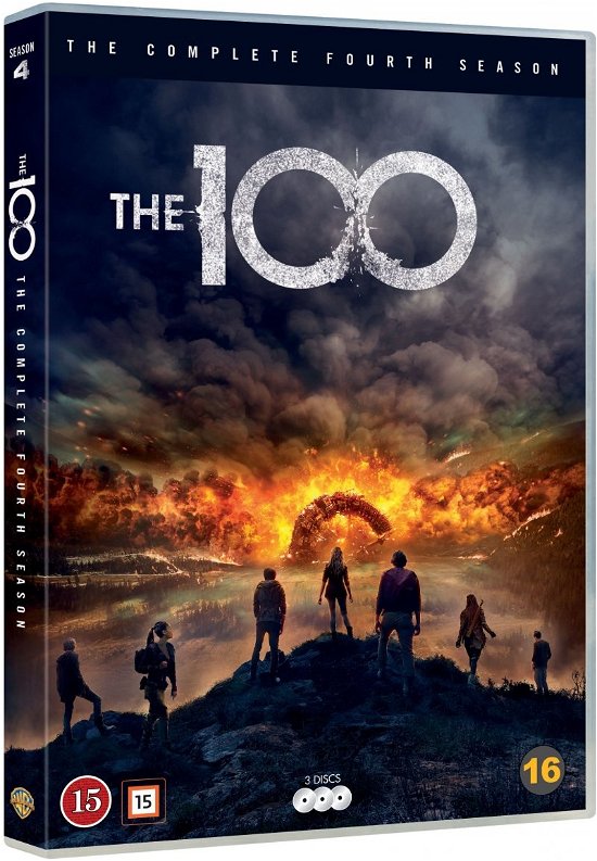 Cover for The 100 · The 100 - The Complete Fourth Season (DVD) (2017)
