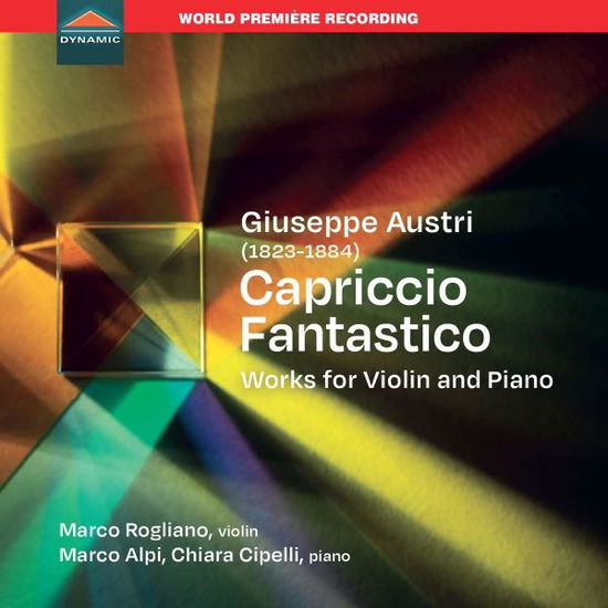Cover for Rogliano,marco / Alpi,marco · Giuseppe Austri Capriccio Fantastico Works for (CD) (2025)