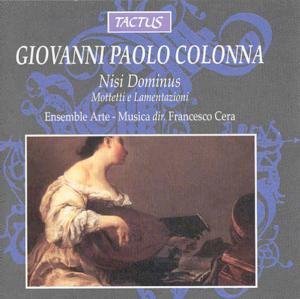Cover for G.P. Colonna · Nisi Dominus (CD) (2012)