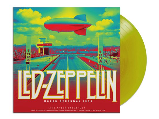Motor Speedway 1969 (Lime Transparent Vinyl) - Led Zeppelin - Musik - VINYL CHAMP - 8717662591693 - 16. februar 2024